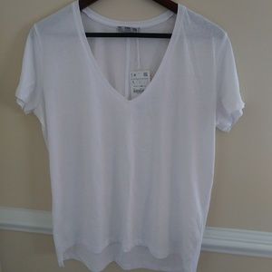 Simple White Zara Tee